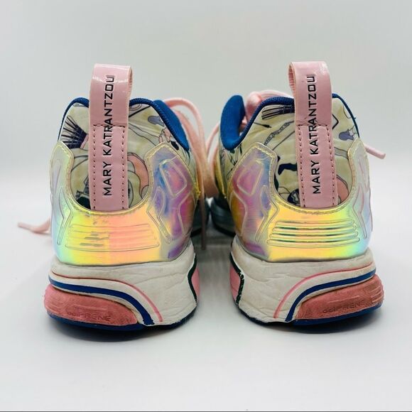 HTF - Adidas Limited Edition Mary Katrantzou Torsion Sport Patterned Sneakers - Picture 3 of 11